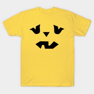 Drunk Halloween Pumpkin Face T-Shirt